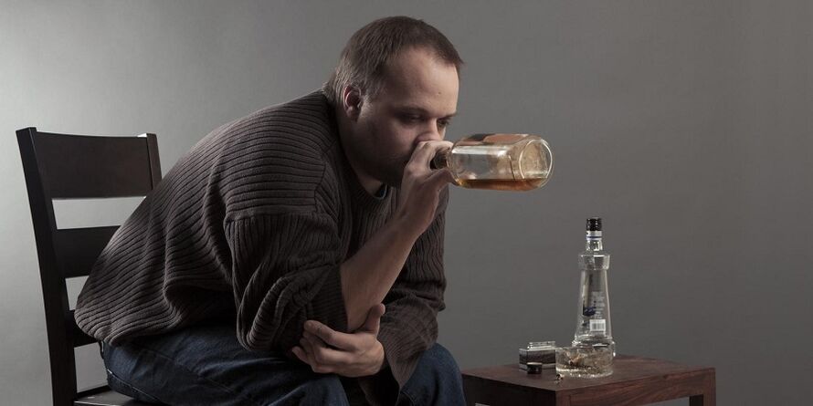 a man drinking alcohol how to stop