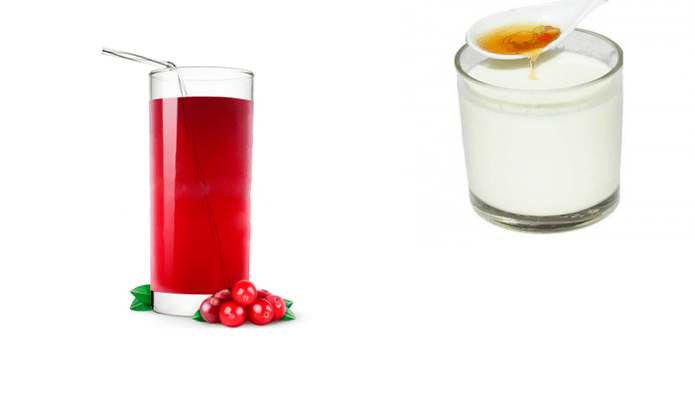 a glass of fruit drink or milk with honey before bed to treat beer addiction