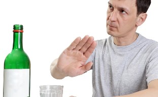 The denial of the use of alcohol